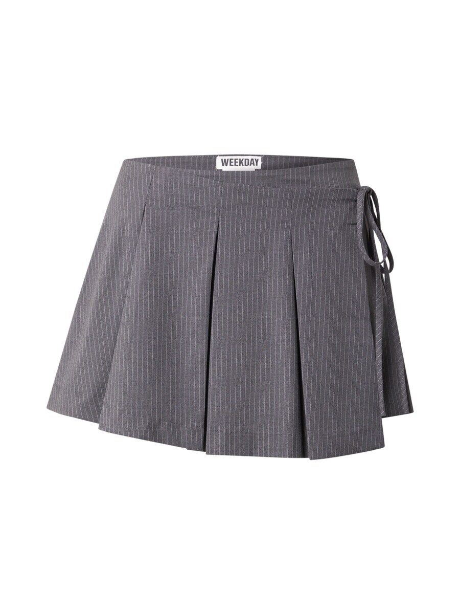 

Юбка WEEKDAY Atlin, цвет Grey/Light grey