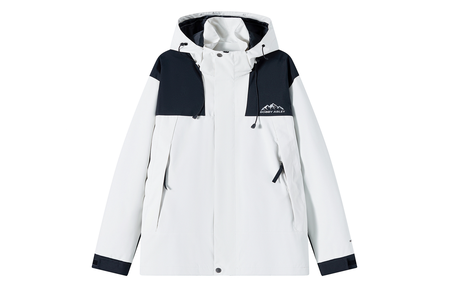 

BOBBY ABLEY Водонепроницаемая, ветрозащитная и дышащая ветровка Unisex, Ivory White