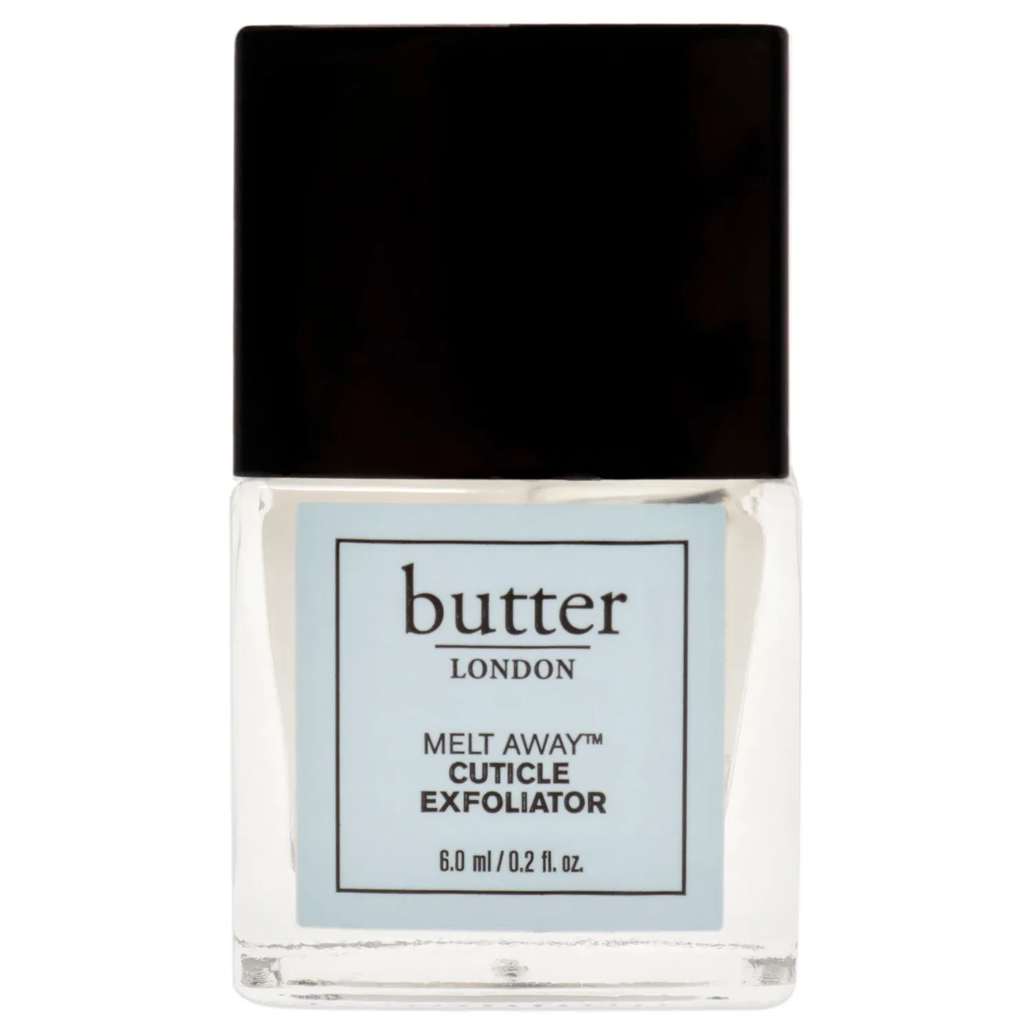 Скраб для кутикулы Melt Away от Butter London для женщин - 0,2 унции (0,2 унции) для ухода за ногтями, Off White