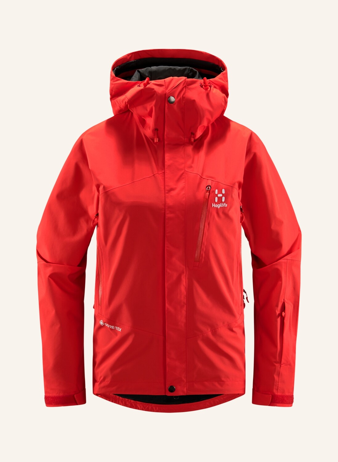 

Жёсткая куртка astral gtx Haglöfs, красный