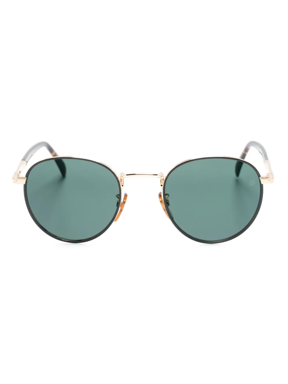 

Солнцезащитные очки в круглой оправе Eyewear by David Beckham, золотой