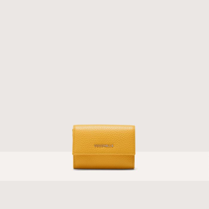

Кошелек Coccinelle Metallic Soft, цвет Soleado