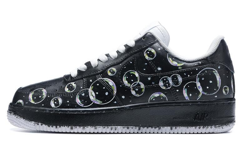 

Кроссовки Nike Air Force 1 Skateboarding Shoes Men Low-top Black, черный/белый
