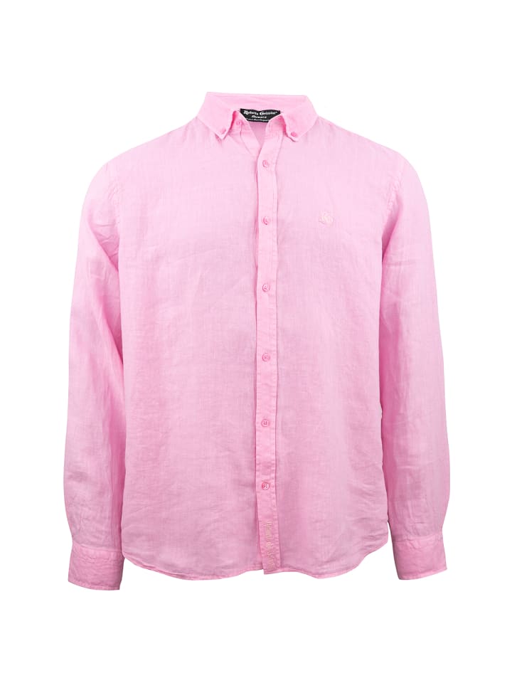 

Рубашка из льна в стиле розы Roberto Geissini