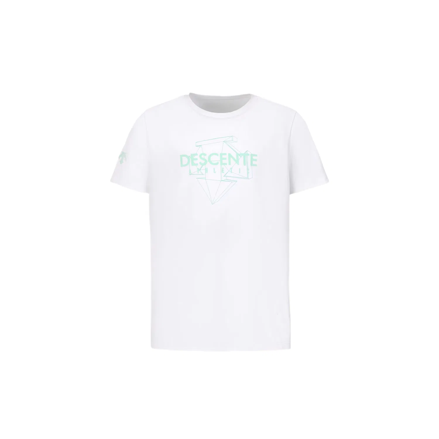 Детская футболка с круглым вырезом DESCENTE, White