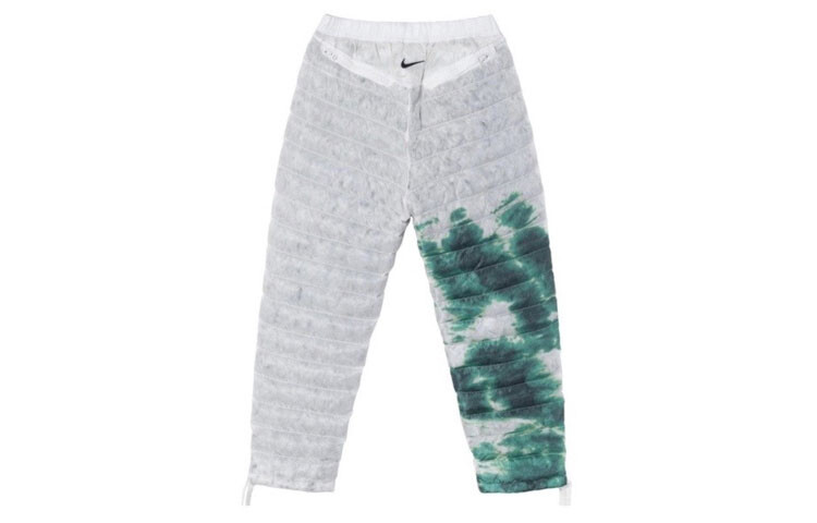 Nike X повседневные брюки мужские серые Stussy, серый — фото 2