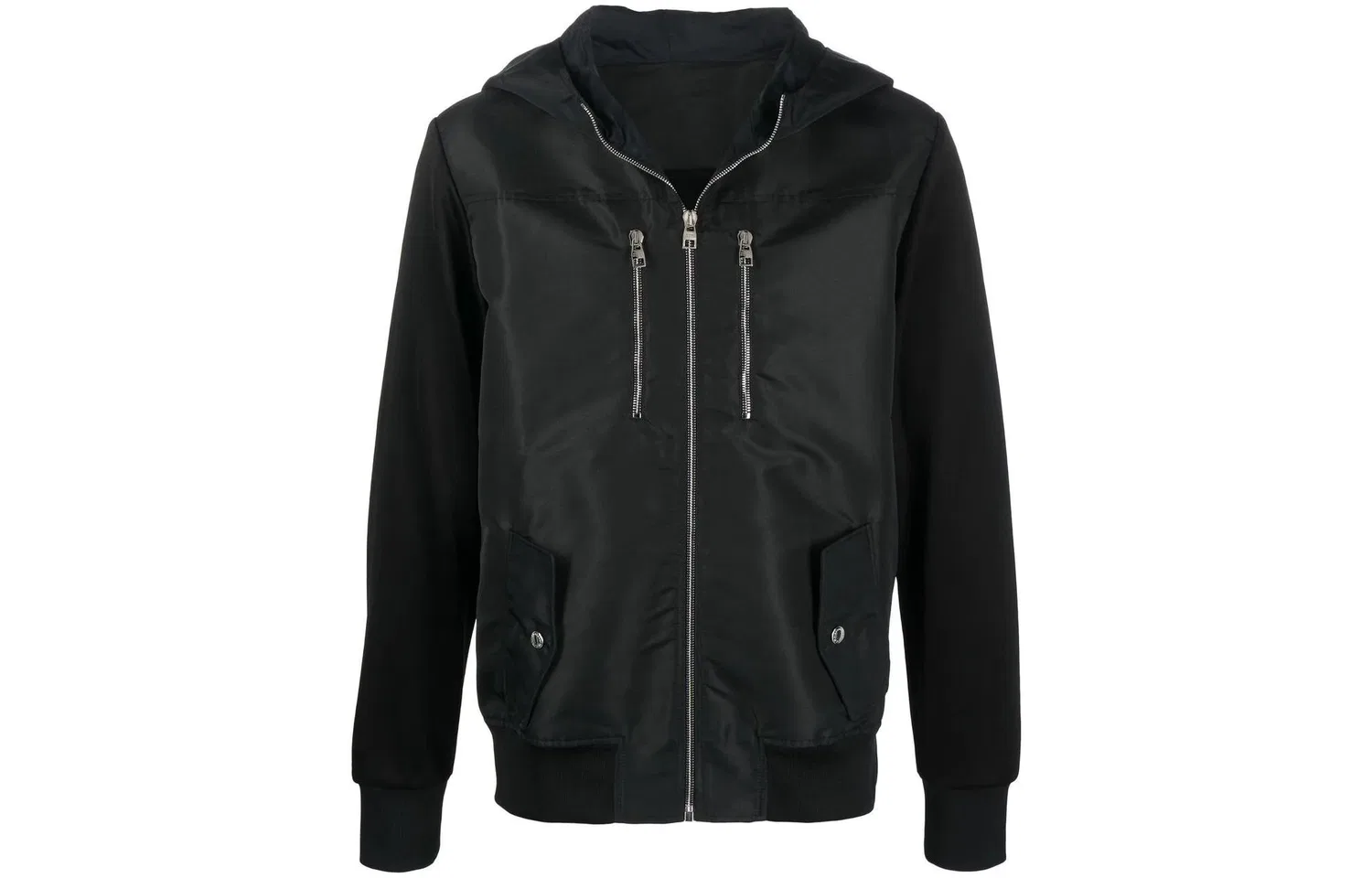 Толстовка на молнии с длинным рукавом Alexander McQueen, Black