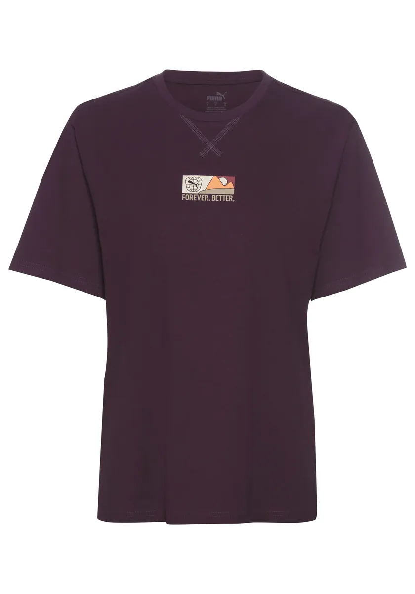 

ФУТБОЛКА PUMA "BETTER SPORTSWEAR TEE", цвет Midnight Plum