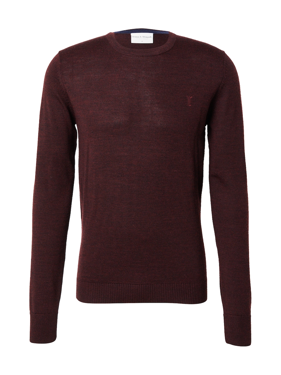 

Свитер Bruun & Stengade Jupiter, бордовый