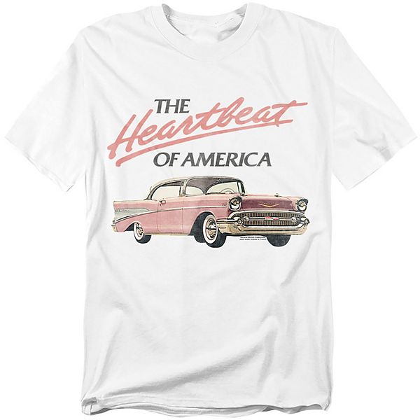 

Футболка Big & Tall с принтом Heartbeat of America Licensed Character