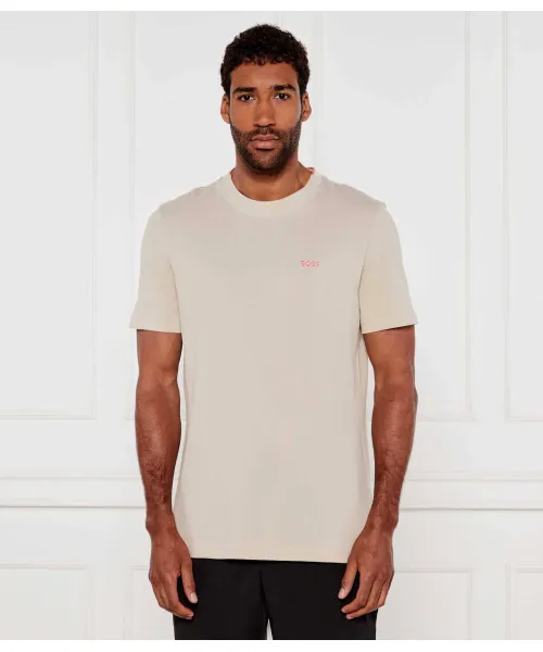 

Футболка Тэдди Regular fit Boss Green, бежевый