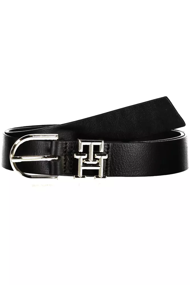

Черный кожаный женский ремень Tommy Hilfiger