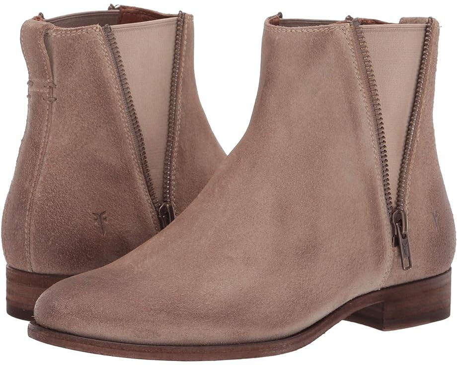 

Ботинки Frye Carly Zip Chelsea, цвет Ash Oiled Suede
