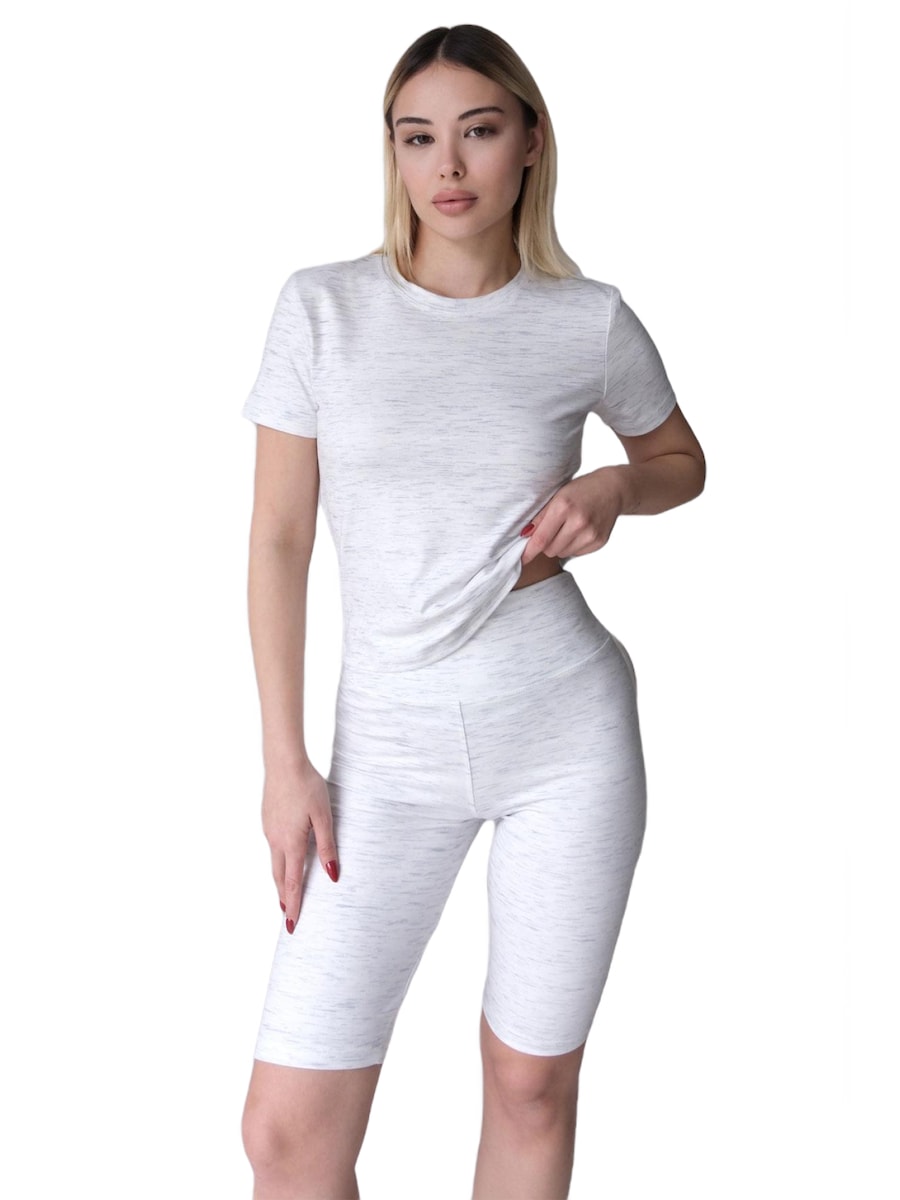 

Узкие леггинсы C&City, светло-серый