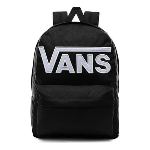 

Сумка old skool drop v backpack 'black white' Vans, черный
