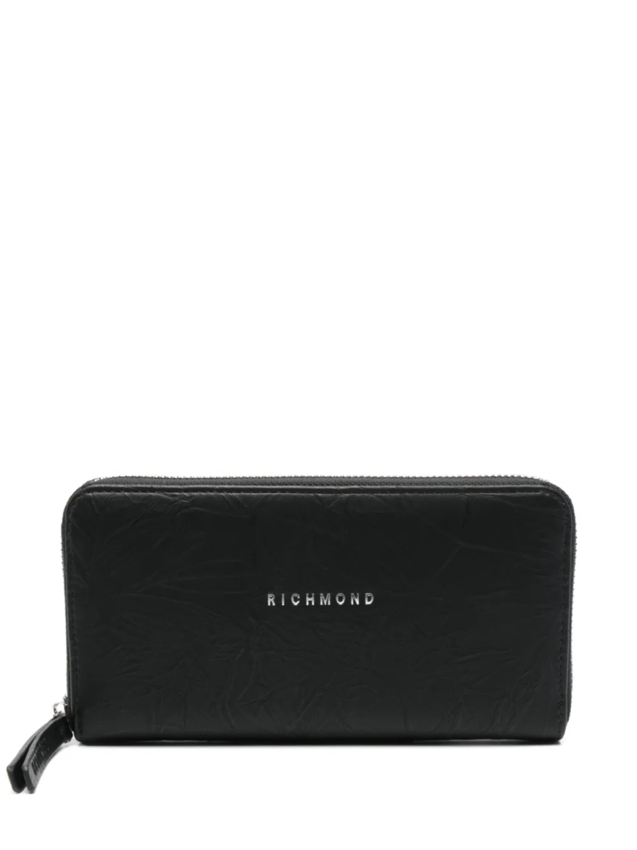 

Кошелек с логотипом и печатью John Richmond, черный
