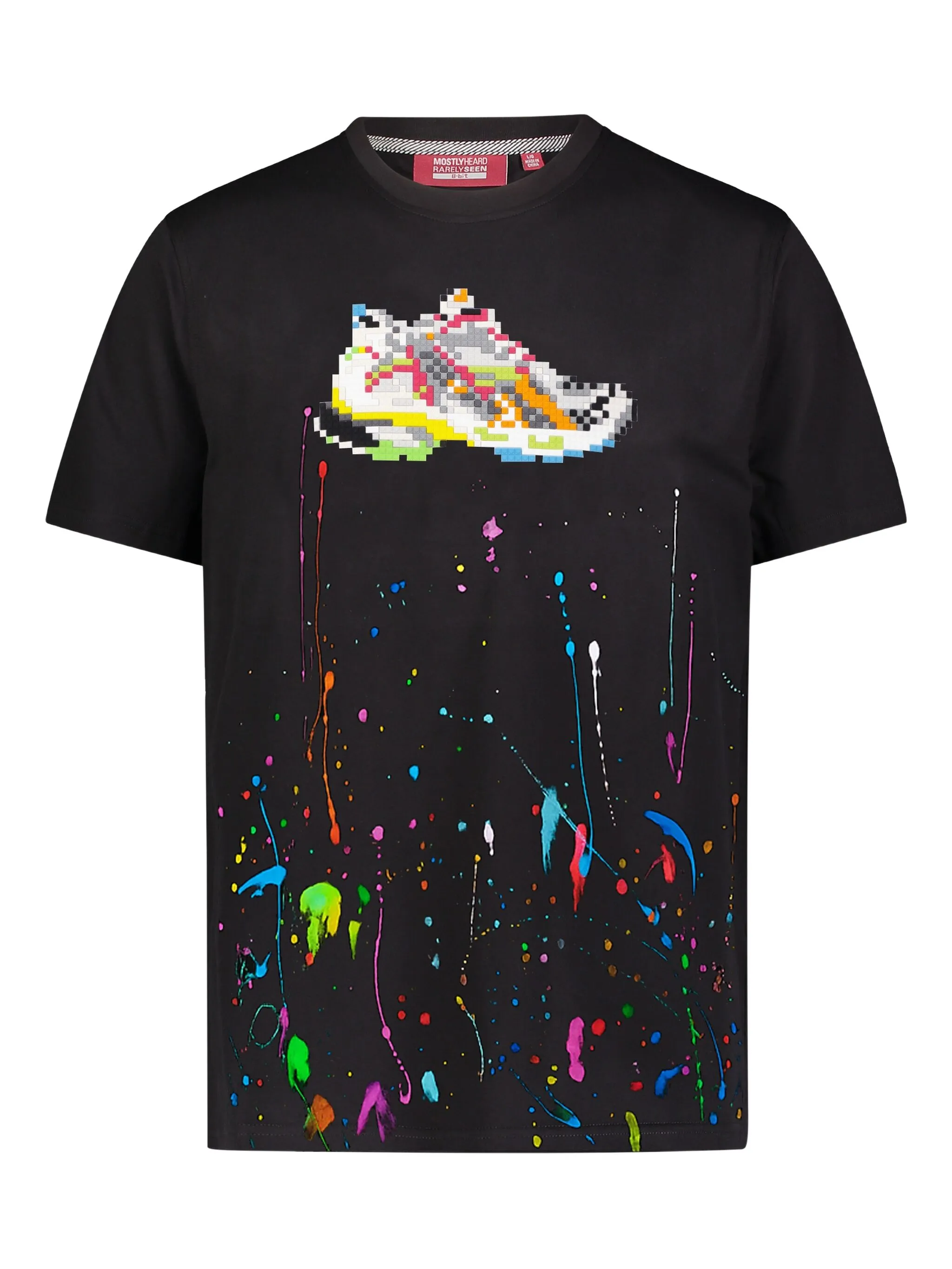 

Футболка Runner Mostly Heard Rarely Seen 8-Bit, черный