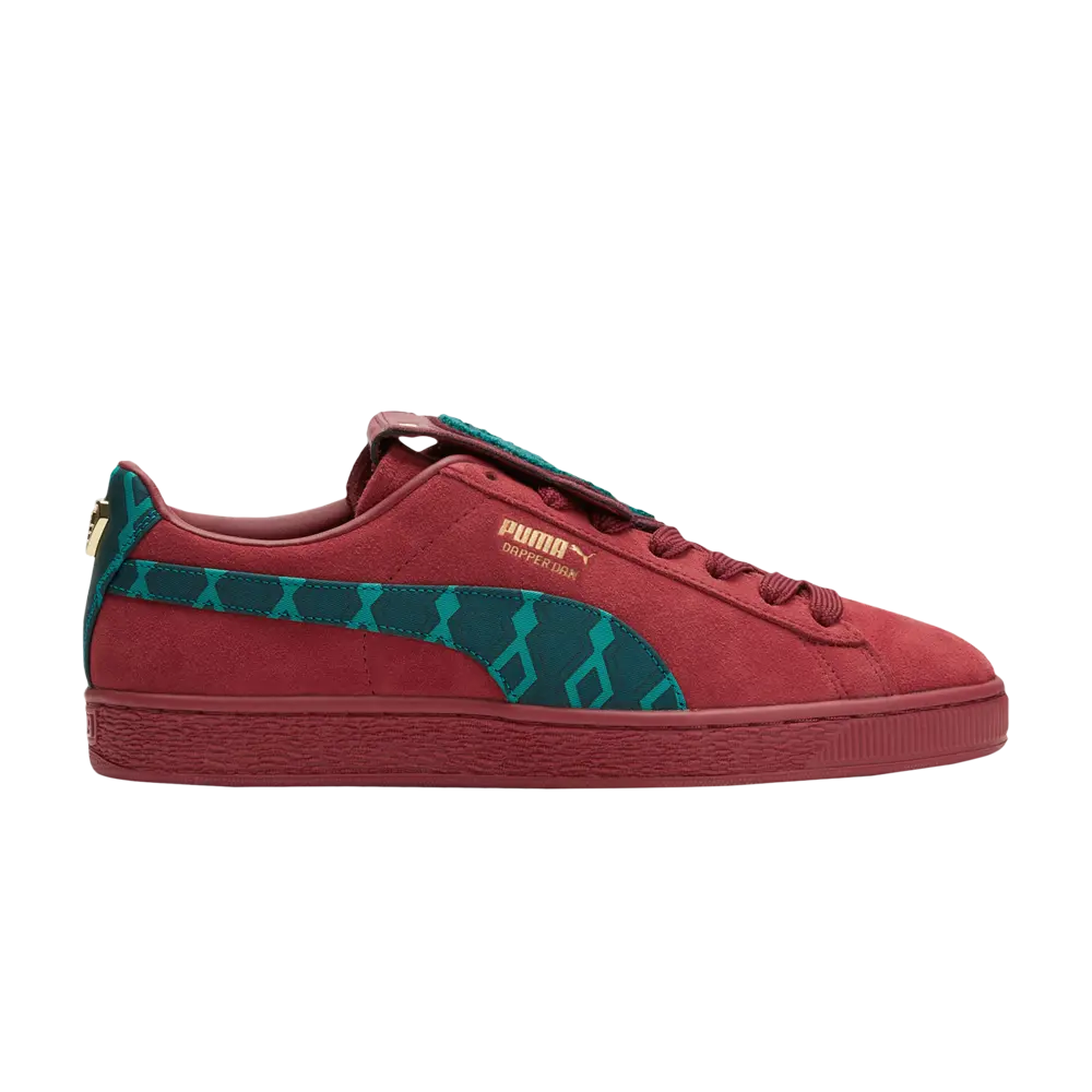 Кроссовки Dapper Dan x Suede Puma, красный