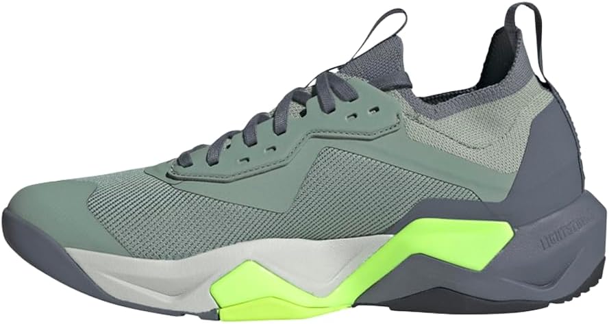 Мужские тренировочные кроссовки Adidas Rapidmove Advance 2, черный/зеленый — фото 3