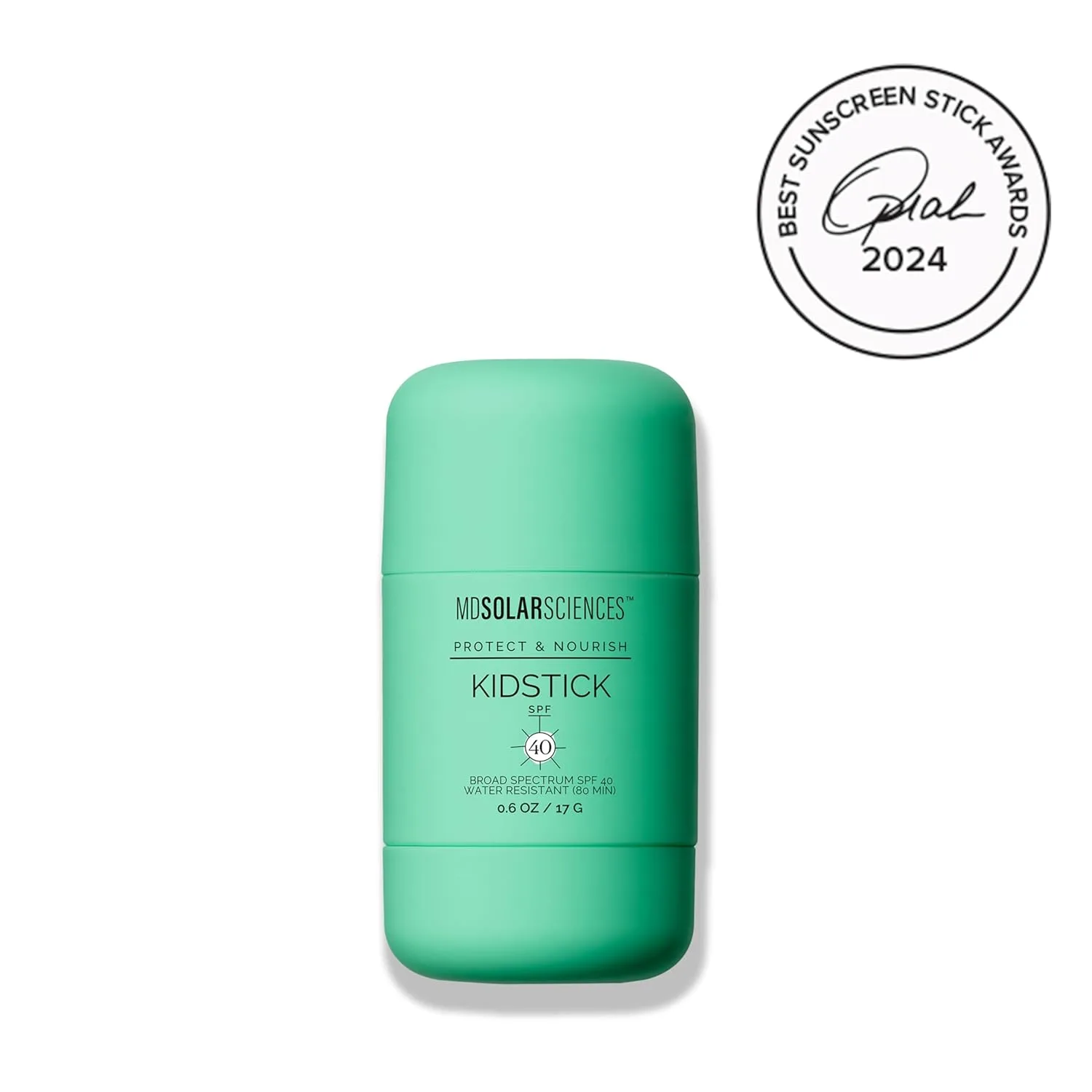 MDSolarSciences Mineral KidStick SPF 40, детский солнцезащитный стик с оксидом цинка, витаминами C и E, 17 г 17.01 г (1 шт.), No Color — фото 2
