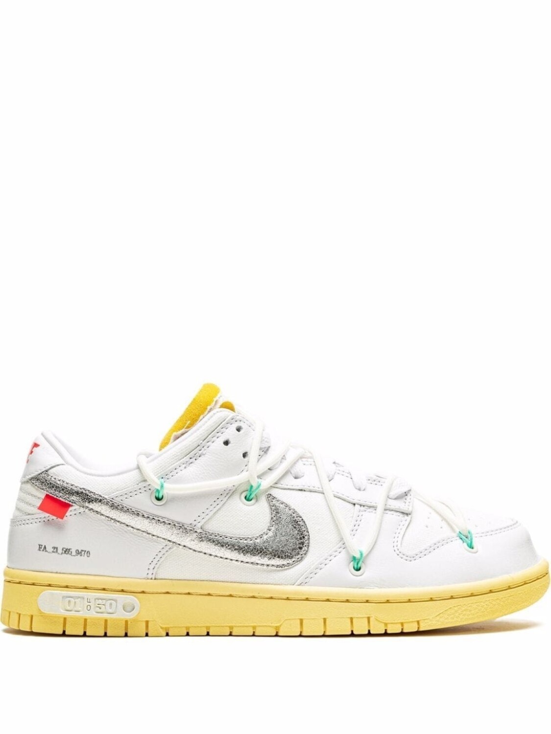 

Nike кроссовки Dunk Low Lot 01 из коллаборации с Off-White, белый, Белый;серый, Nike кроссовки Dunk Low Lot 01 из коллаборации с Off-White, белый