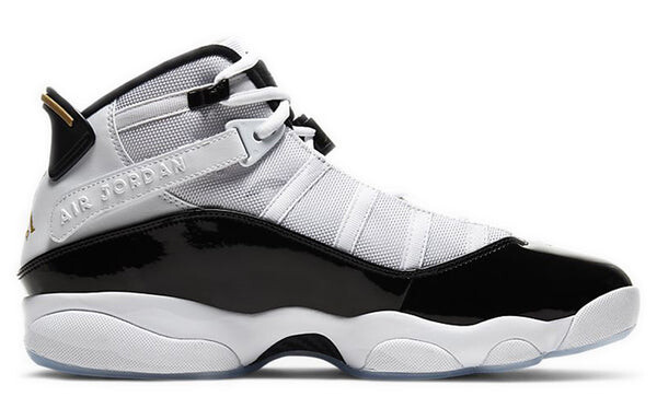 Кроссовки 6 колец Air Jordan, белый — фото 2