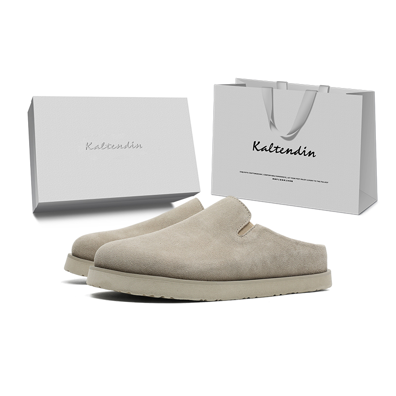 

Kaltendin Устойчивые к истиранию нескользящие закрытые тапочки унисекс цвета хаки, цвет Khaki[Box]