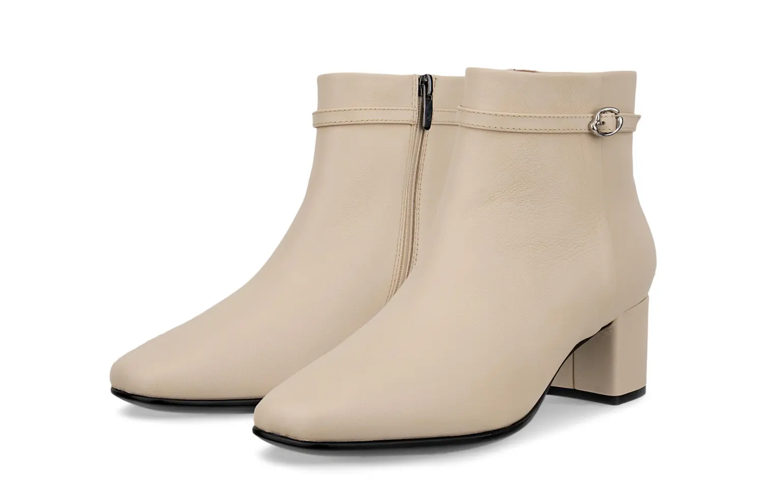 Ecco Ботинки женские с квадратным носком 35 Square Toe Collection, лаймово-серые, цвет Lime Gray — фото 2