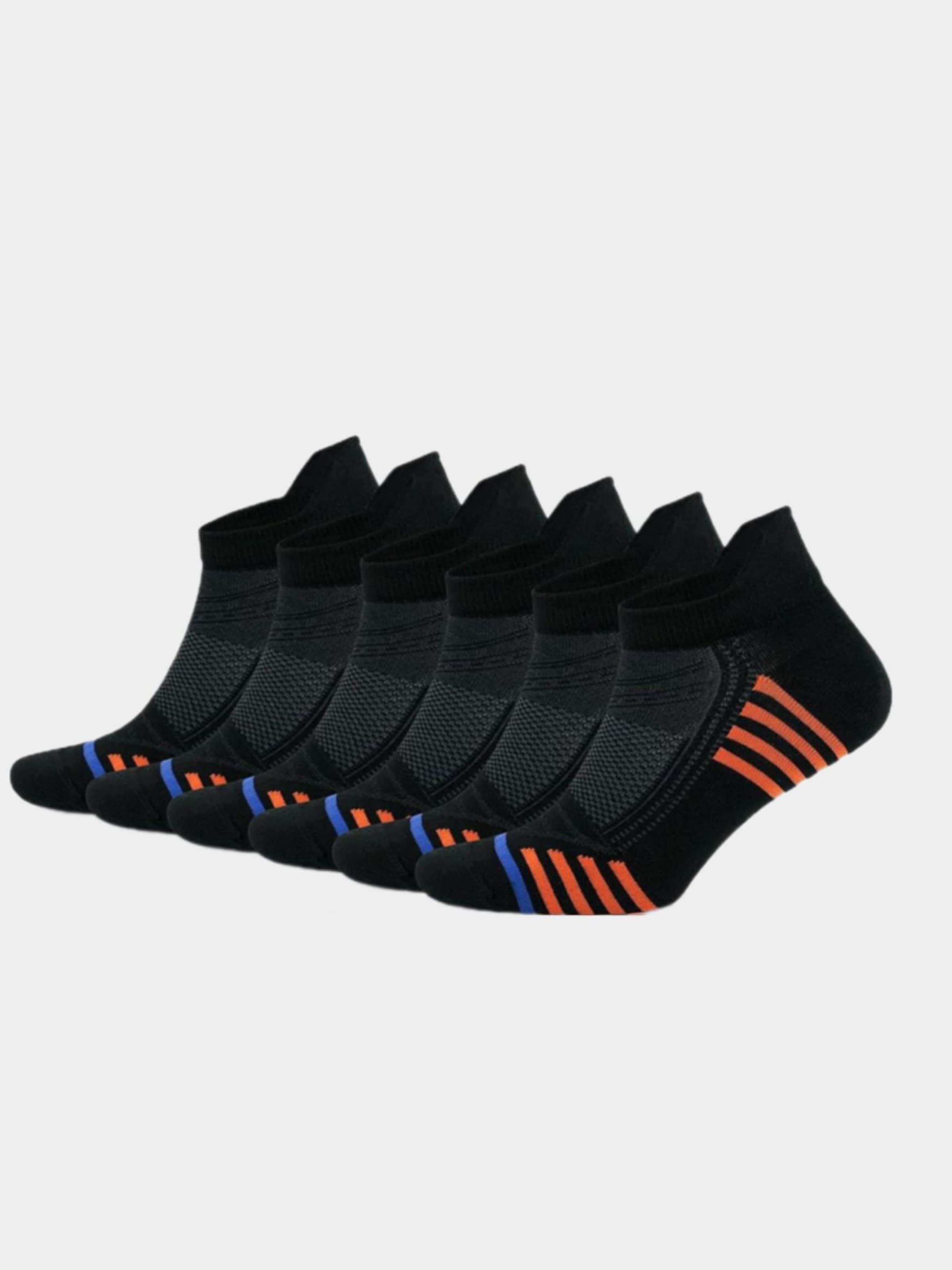 

NERS Носки до щиколотки 'Zyrox' в черном цвете