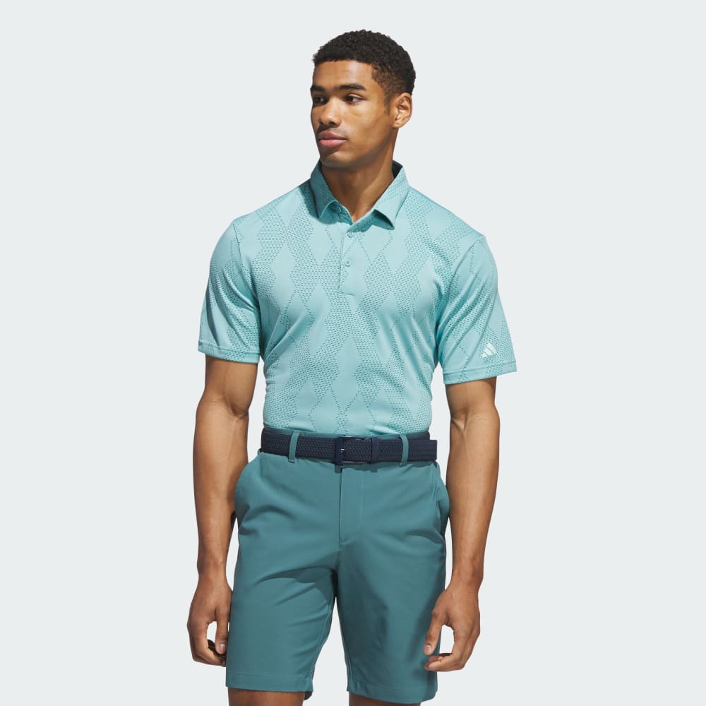 

Спортивная футболка Adidas Ultimate365 Micro Texture Polo Shirt, цвет Mint Ton