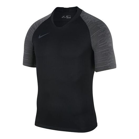 

Футболка Nike Breathe Strike Casual Soccer Training Sport Short Sleeve Men's Black, черный