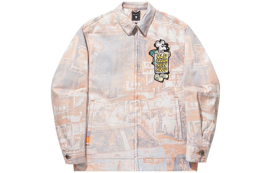 

LiNing Куртка-пуховик мужская белая джинсовая, White Denim
