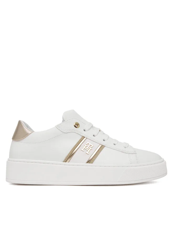 Tommy Hilfiger Кроссовки T4A9-34421-1281 S белые
