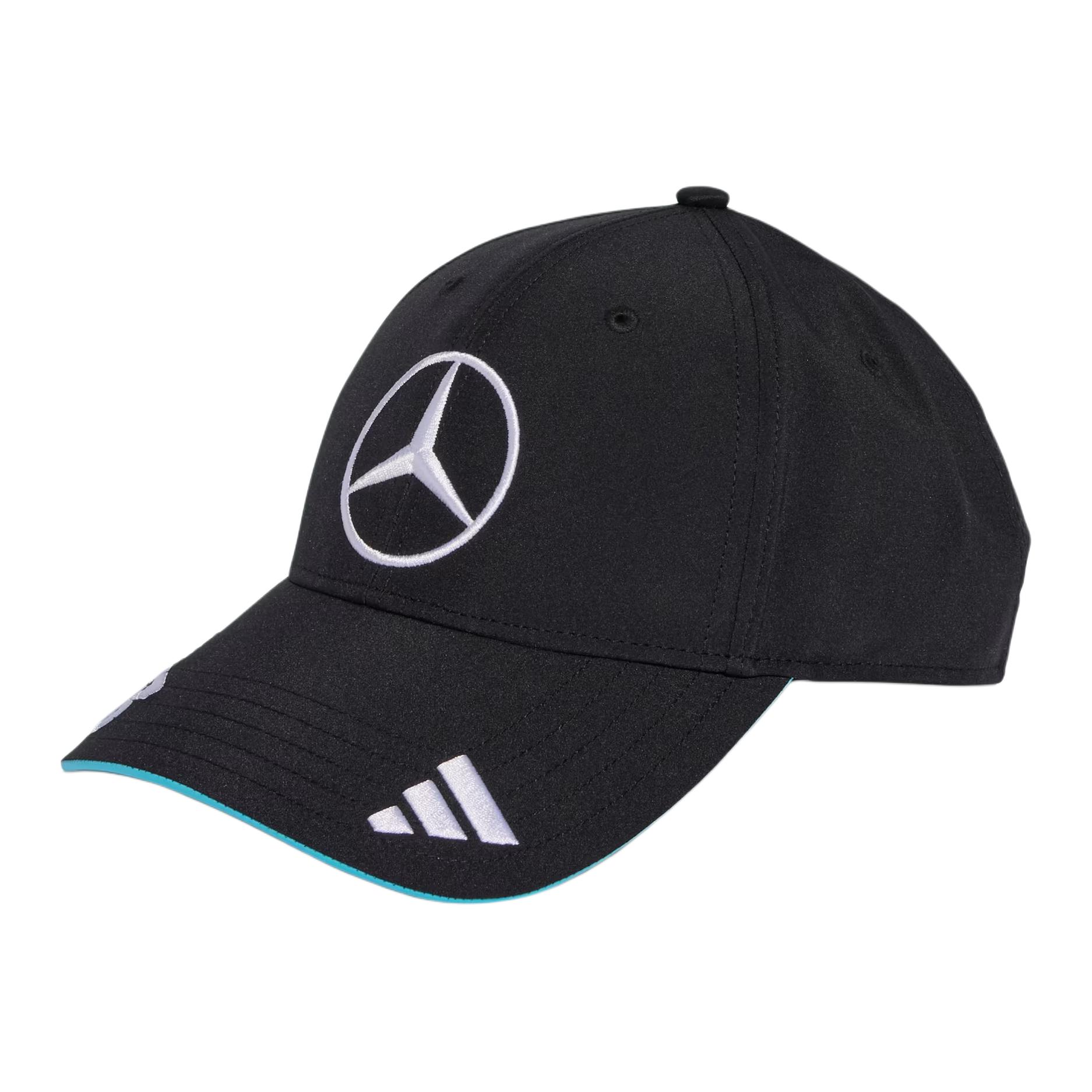 

Adidas Переработанная полиэстеровая бейсболка унисекс черная, Black