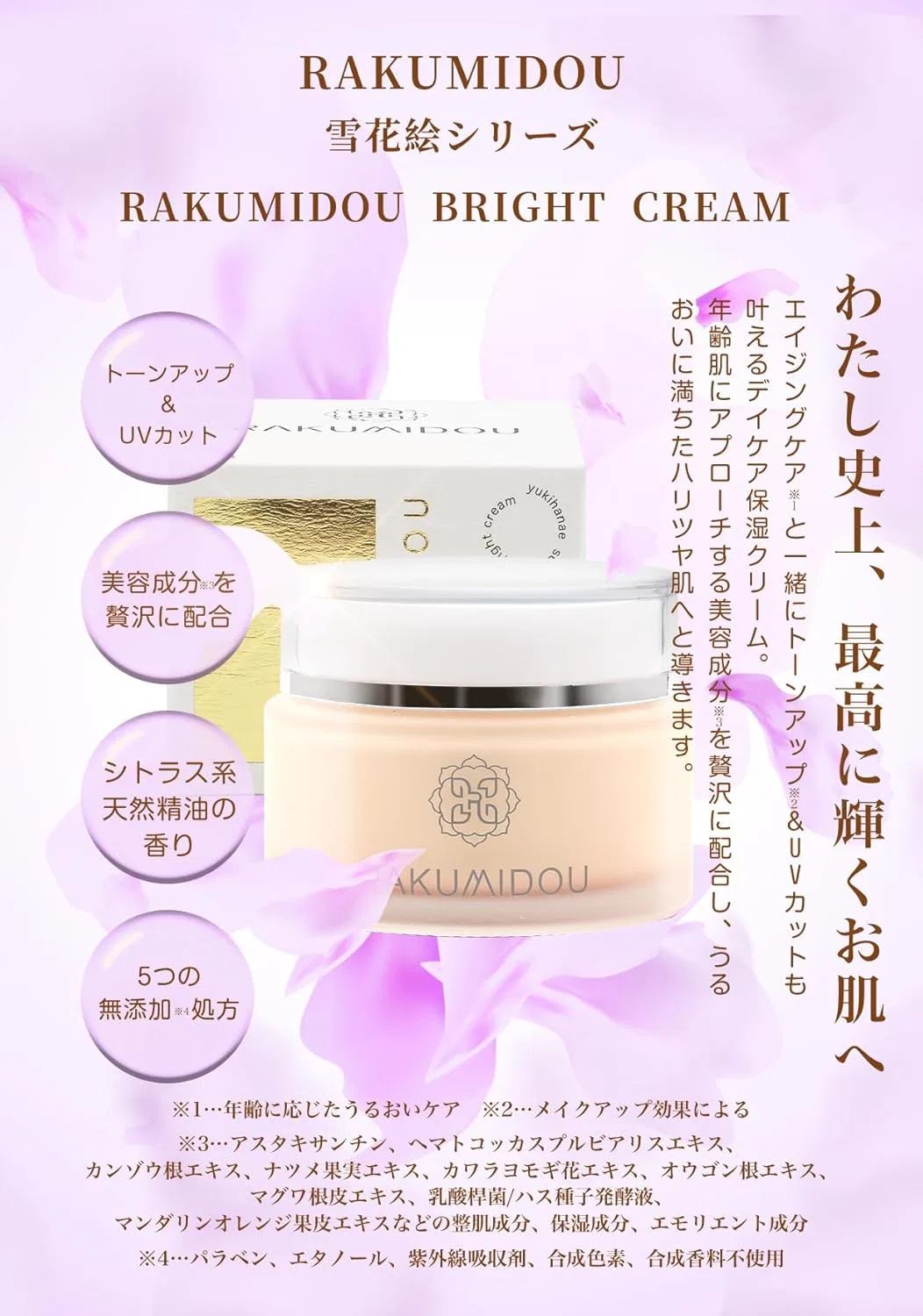 Дневной крем для тонуса и UV-защиты Rakumido