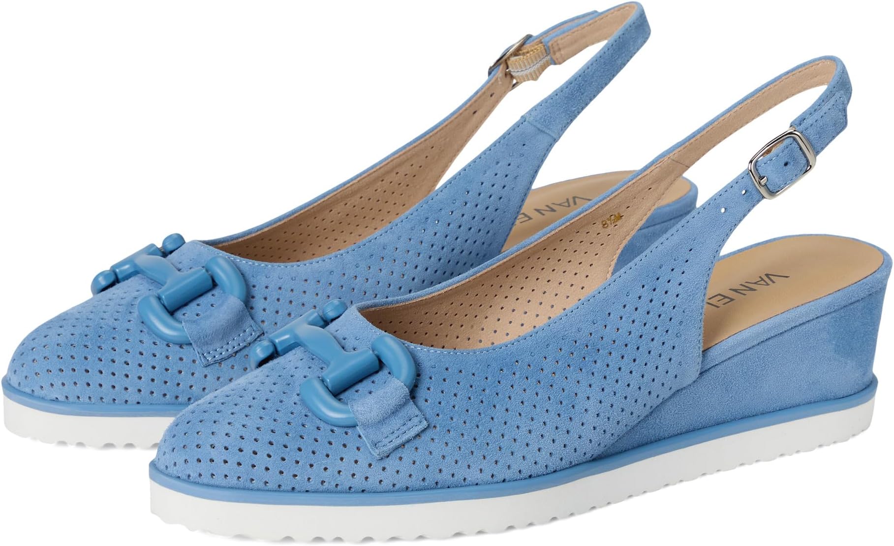 Туфли Vaneli Dabry, цвет Azure Suede
