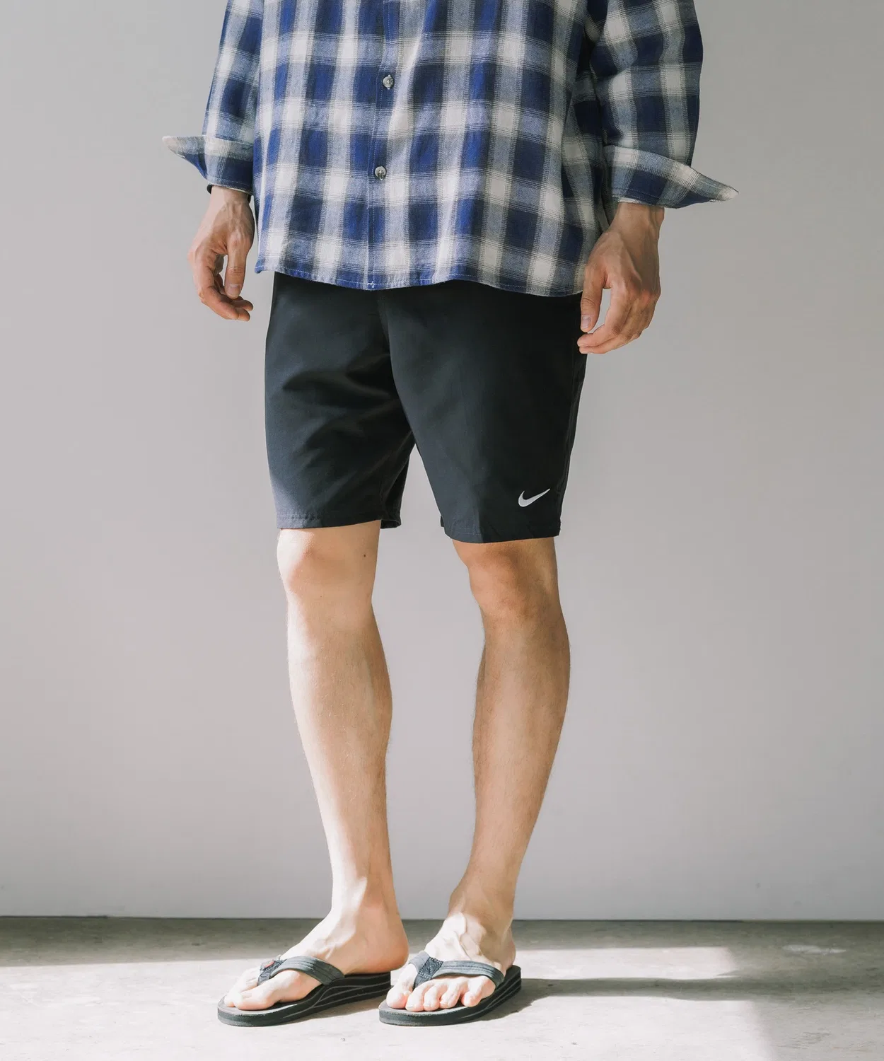 Шорты Nike Hero Style 9 Volley, полиэстер, тёмно-синие — фото 4