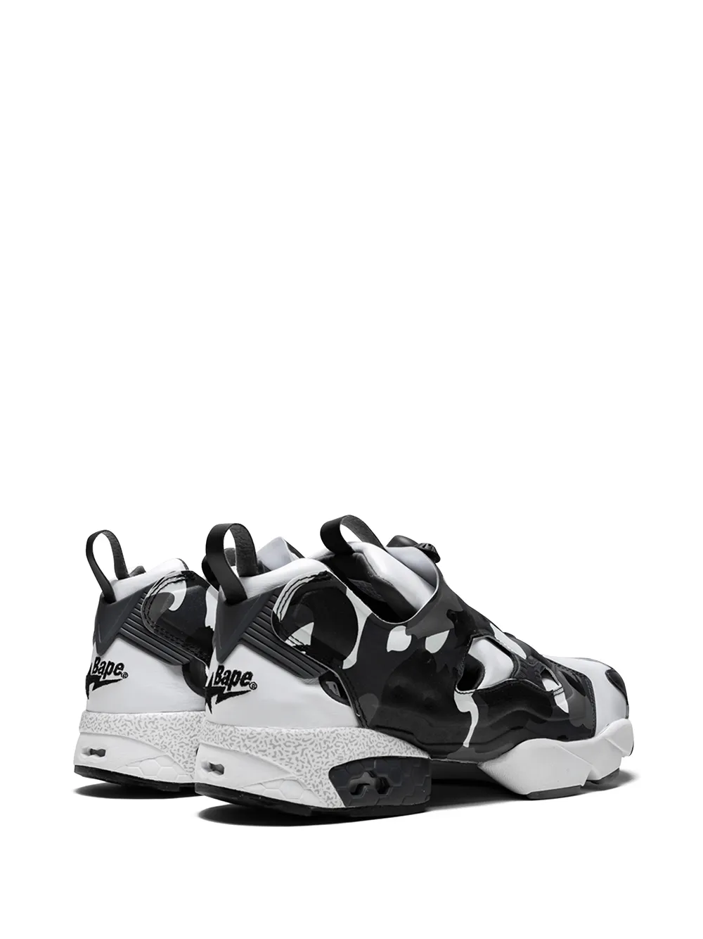 Кроссовки InstaPump Fury из коллаборации с Mita и Bape REEBOK, белый — фото 3