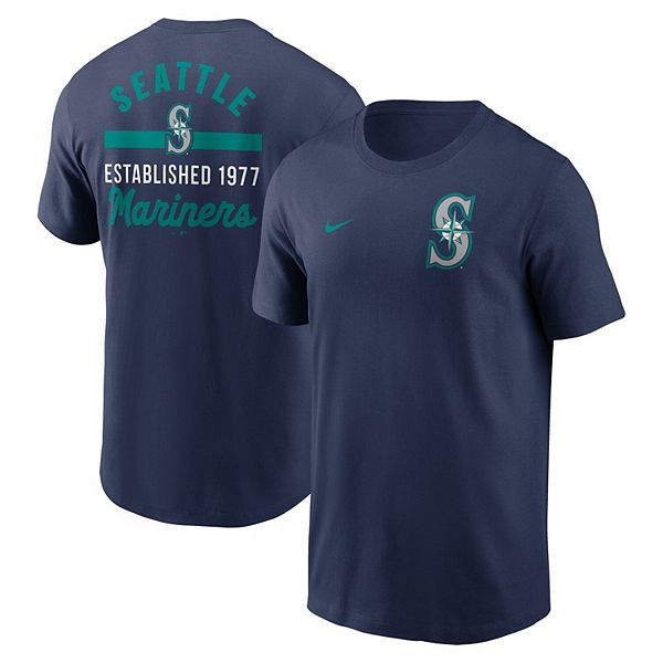 

Мужская футболка navy seattle mariners 2-hit Nike