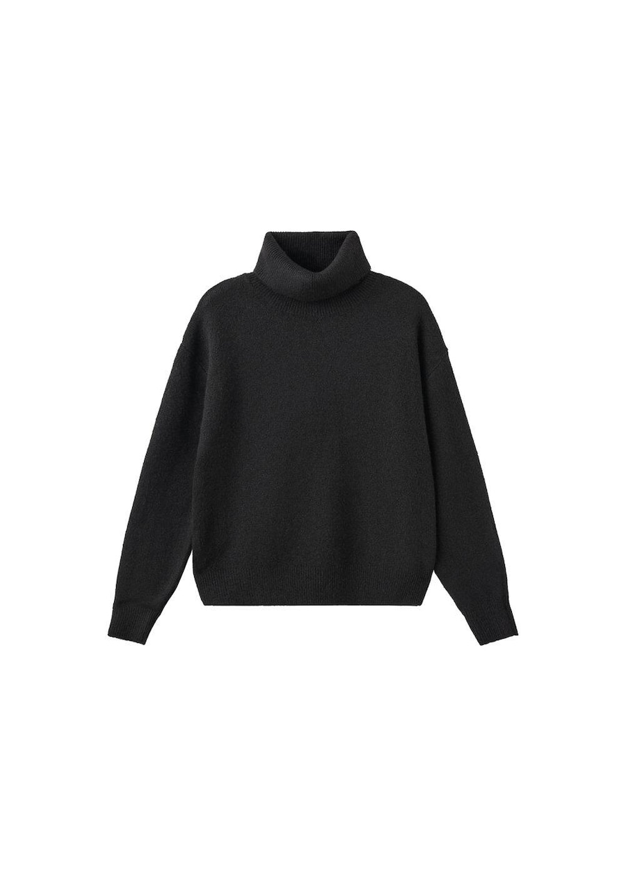 

Свитер MANGO TEEN Turle 2, черный