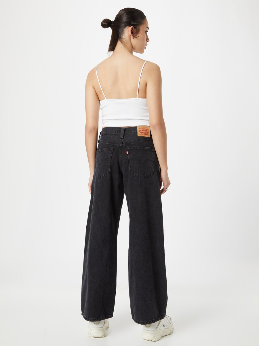 Джинсы с широкими штанинами LEVI'S  94 Baggy Wide Leg, Black Denim — фото 4