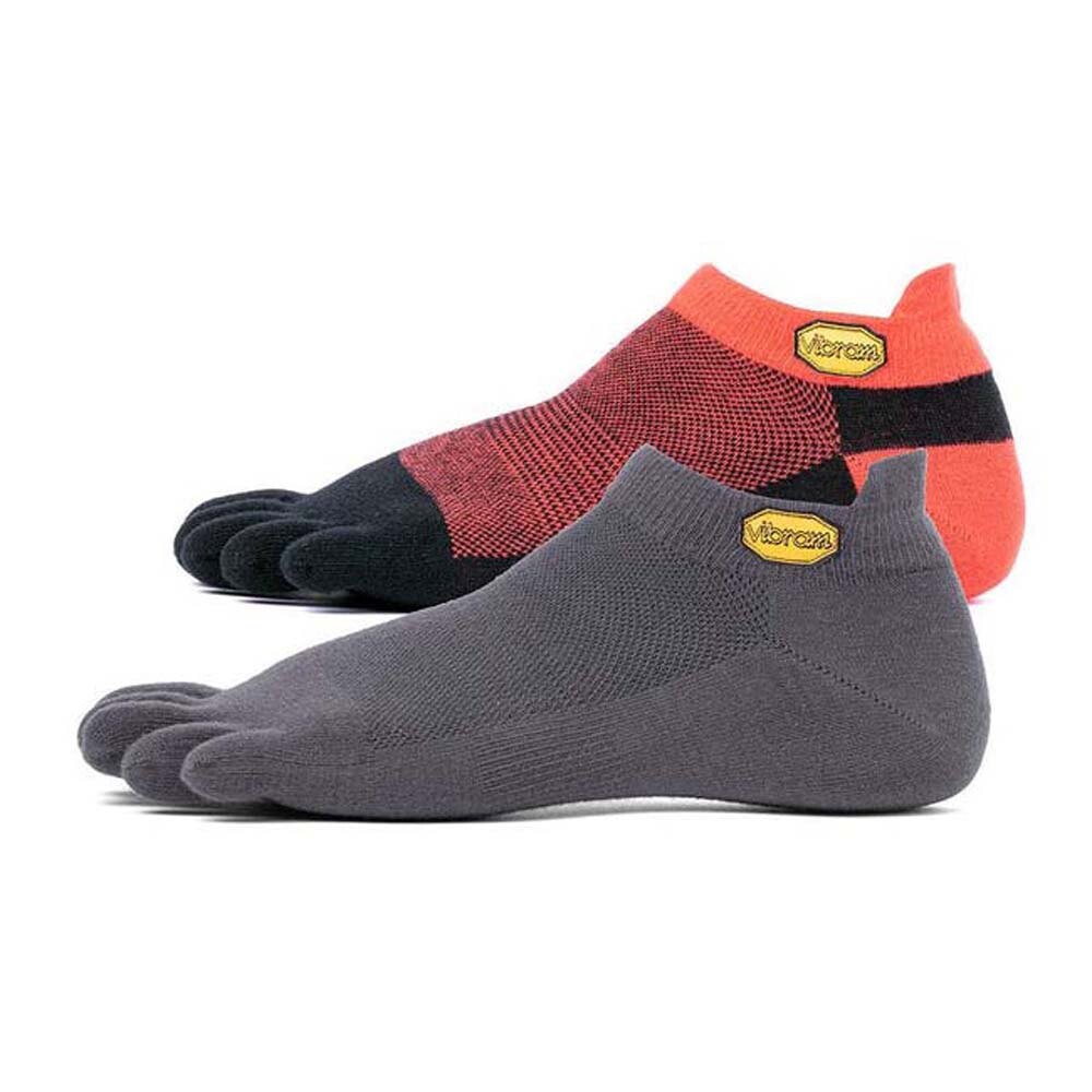 

Носки Vibram Fivefingers No show 2 шт, разноцветный