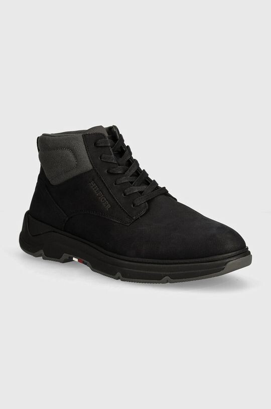 

HILIFGER NUBUCK HYBRID CHUKKA туфли Tommy Hilfiger, черный