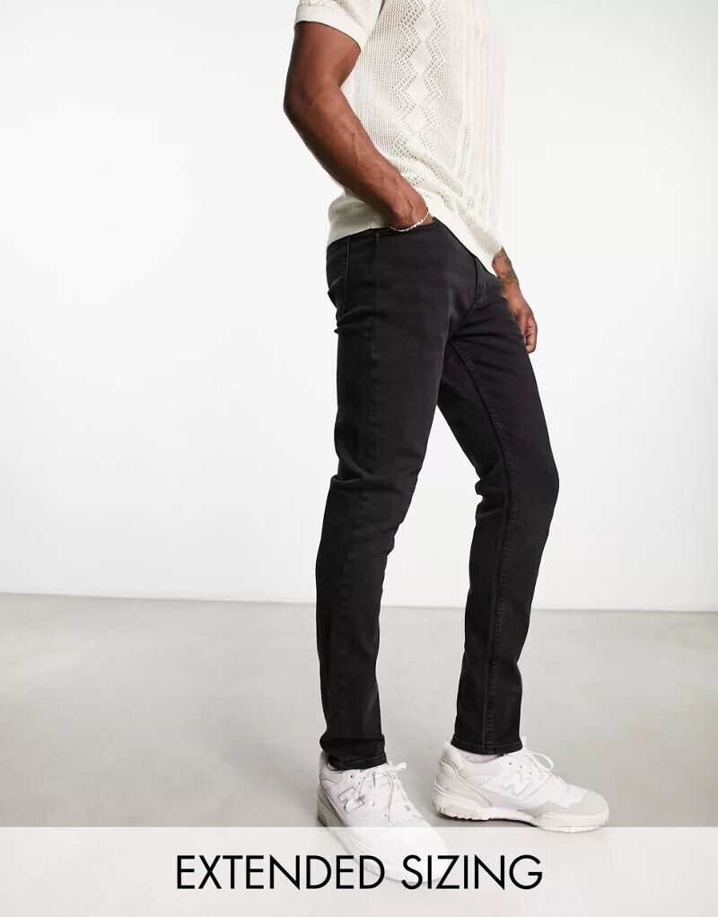 

Черные джинсы скинни ASOS
