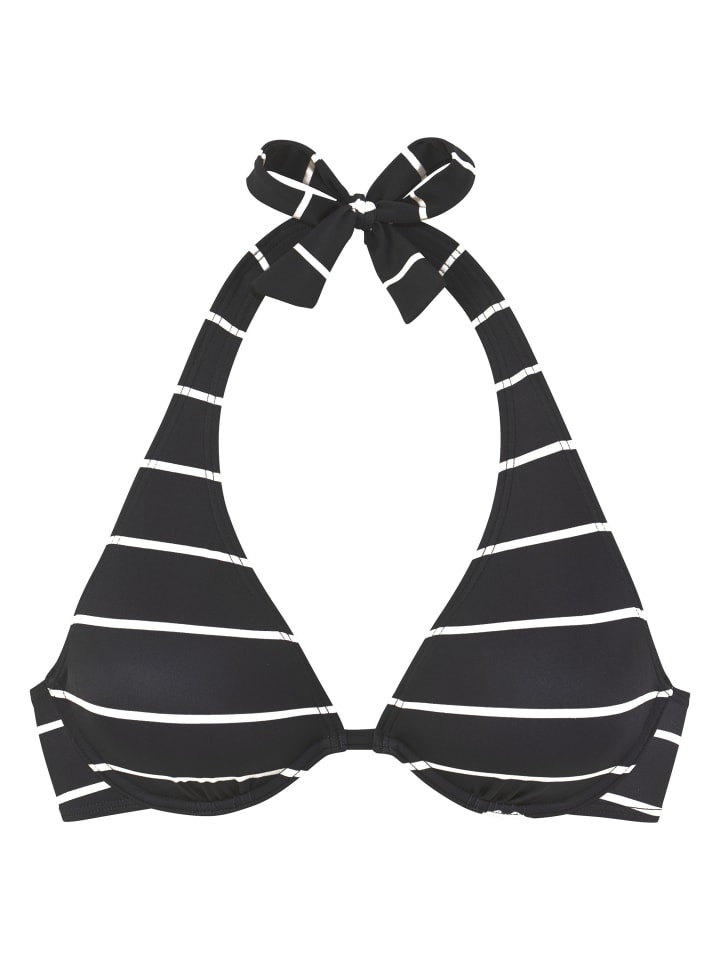 

Bench Верхняя часть бикини на косточках в черную полоску