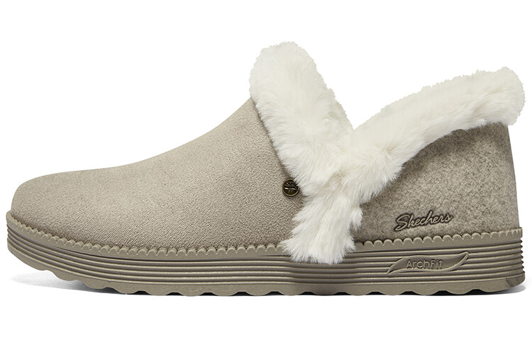 

Современные удобные женские повседневные туфли женские серо-коричневые Skechers