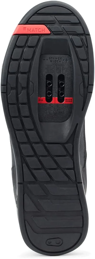 Кроссовки Crankbrothers Unisex Stamp Lace Trainers, черный/красный — фото 4