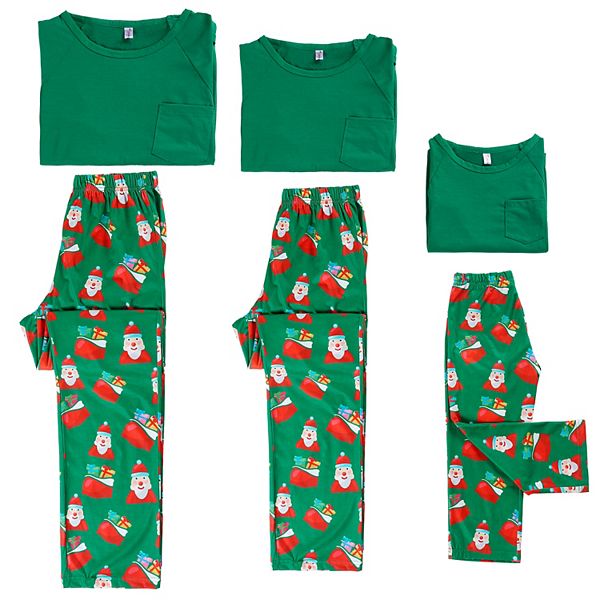 Пижама santa loungewear с длинным рукавом для детей Cheibear — фото 3