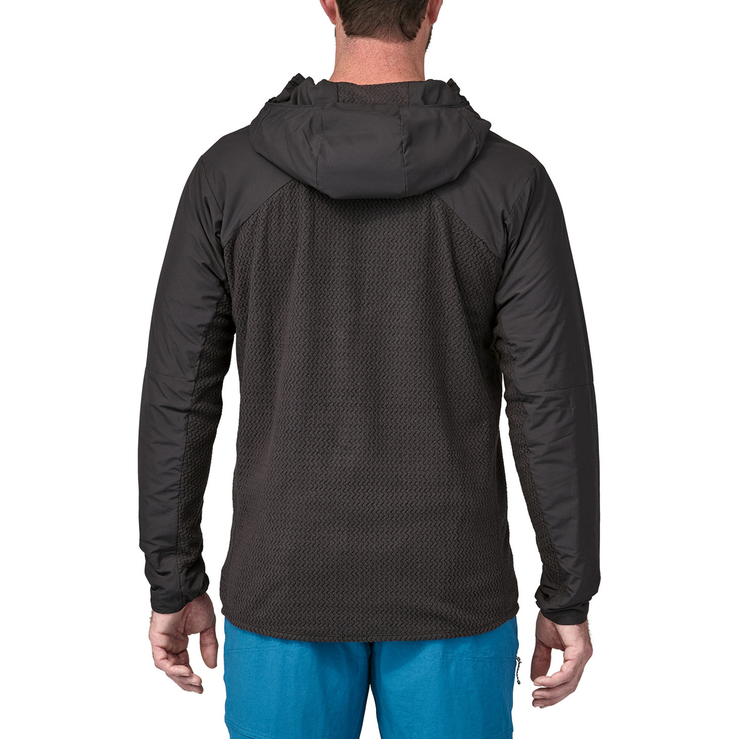 Мужская толстовка Nano-Air Light Hybrid Patagonia, Black — фото 2