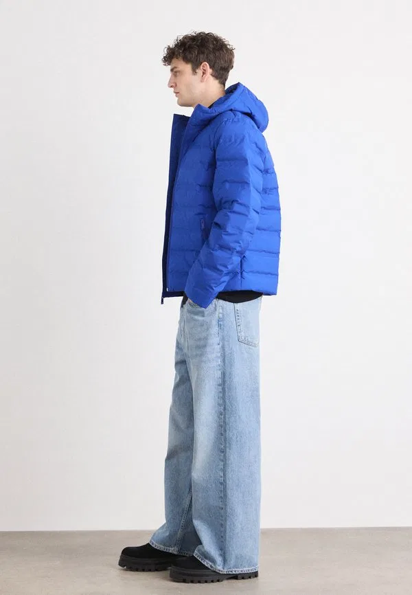 Складная пуховая куртка с тисненым логотипом Calvin Klein, Blue — фото 2
